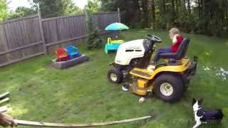 The Dangers of a Lawn Mower Tractor