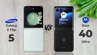 Samsung Galaxy Z Flip 5 vs Motorola Razr 40 Ultra