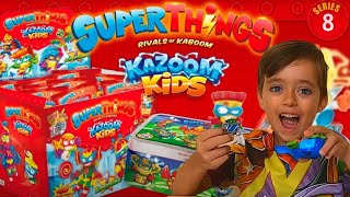 Umboxing SuperThings Serie 8 Kazoom Kids Caja 12 Coches 🎁