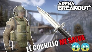 Me Quedo SIN BALAS😨... PERO Tengo UN CUCHILLO ❗❗😈|| Arena Breakout (Gameplay Español)