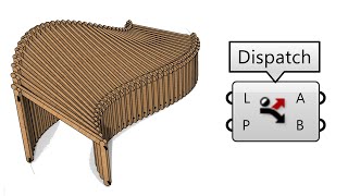 Parametric Bench From Curves