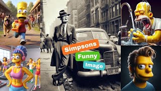 Simpsons Funny Image Generate for free | Bing image generator | #aiimages