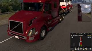 Road to 100k Miles in American Truck Simulator! | Driving from Billings to Sidney (Pt. 17)