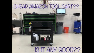 BOUGHT A CHEAP AMAZON TOOL CART! JUNK???