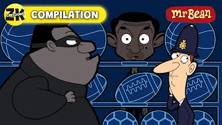 Mr. Bean and the Burglar! - Mr Bean Animated Season 2 - Funny Clips - Cartoons for Kids