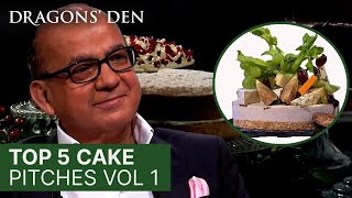 Top 5 Cake Companies Pitched In The Den | Vol.1 | COMPILATION | Dragons' Den