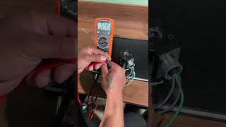 Testing the condition of a solenoid coil #maintenance #electrical #bluecollar