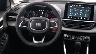 Interior das versões Audace e Impetus do Fiat Fastback