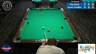 Clay Davis vs Kevin Candito - 9 Ball Tournament - Third Round - 9/7/24