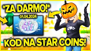 *NIE CLICKBAIT* KOLEJNY NOWY KOD NA STAR COINSY + BONUS ZA DARMO! 😱 KOD NA STAR COINS 2024! 🫶💓