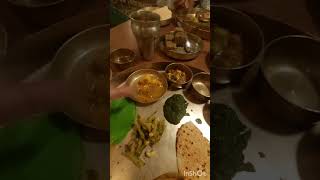 Luxury Thali @ Agashiye Palace Ahmedabad #modi #dhoni #food #tourism #vacation #foodie #royalpalace