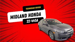 2017 Honda Civic - Technician Review (22-445)