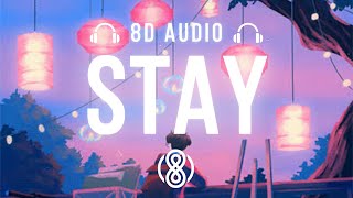 The Kid LAROI & Justin Bieber • Stay🎧8D Audio🎧 | (Lyrics)