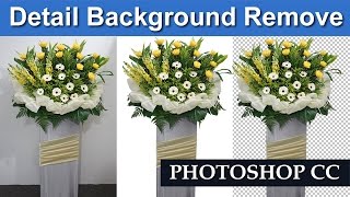 Detailed Selection and Background Removal - Photoshop CC Tutorial