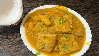 নারকেলের দুধ দিয়ে ডিমের ওমলেটের ঝোল / egg omelet broth with coconut milk recipe