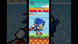 GOTTA GO FAST! (Sonic sprite animation)