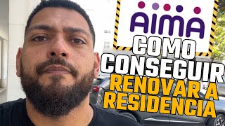 Como RENOVAR RESIDÊNCIA em Portugal | AIMA 2024 #moraremportugal #brasileirosemportugal