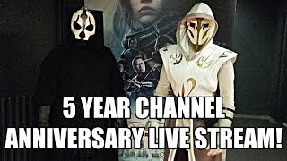 5 Year Channel Anniversary Live Stream!