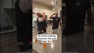 The best tradition in sports by Bo Nickal 🍫🥛 #bonickal #ufc #mma