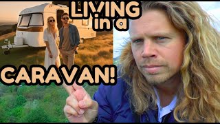 LIVING in a CARAVAN to avoid Housing scam