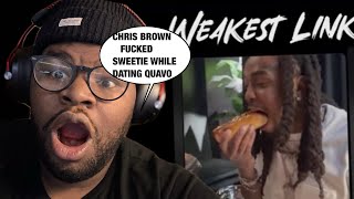 Chris Brown - Weakest Link (Quavo Diss) |#reaction