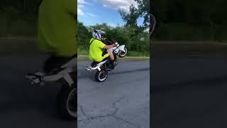 Honda Grom. Wheelies with da boys