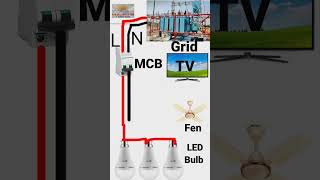 LED Bulb or FEN ,TV connection #short