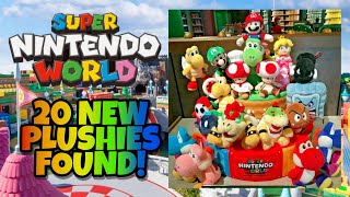 NEW MARIO PLUSHIES FOUND AT SUPER NINTENDO WORLD! (Mario Plush News)