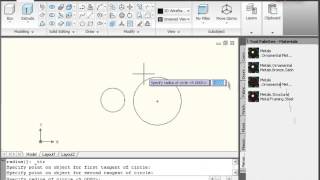 2 4 Belajar Circle Tan Radius dalam AutoCAD 2010