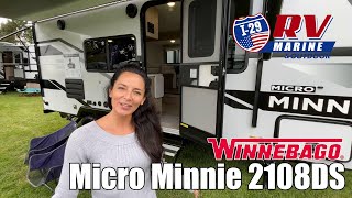 Winnebago Industries Towables-Micro Minnie-2108DS - by I-29 RV, Marine & Outdoor of Tea, South Dakot