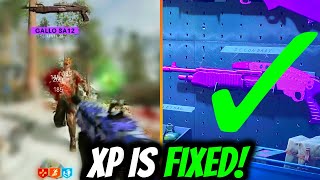 WEAPON XP RATE HAS FINALLY BEEN INCREASED+ MORE DOUBLE XP EVENTS! (Cold War Zombies)