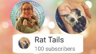 100 Subscriber special!🐀😍