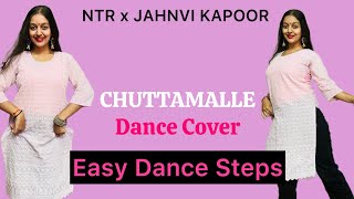 Chuttamalle | Dance Cover | Devara | NTR | Jahnvi Kapoor | Trending | Easy Dance Steps | New song