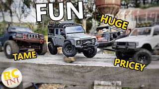 Best 1/18 Crawler: Why TRX4m Wins