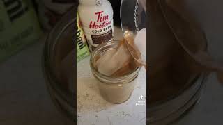 #tiktok #chobani #coffeeathome #diyicedcoffee