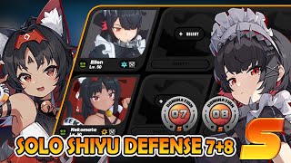 Ellen & Nekomata Solo Carry Shiyu Defense 7 + 8 S-Rank Clear | Zenless Zone Zero