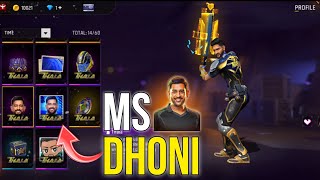 HOW TO GOT MS DHONI CHARACTER IN FREE FIRE 🔥 LIVE 🔴 #freefire #shorts