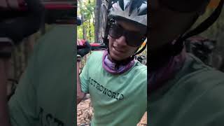 Mtb puncture without even riding #shorts #youtubeshorts