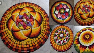 ONAM FLOWER CARPET IDEAS|flower carpet design|Onam song|onampookalam