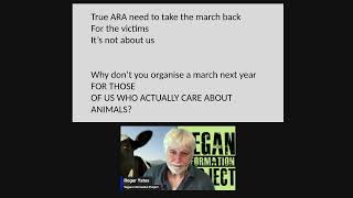 Personal National Animal Rights March Statement