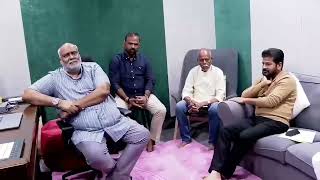 Telangana CM Revanth Reddy garu at MM Keeravani sir office || Discussion about Telangana history