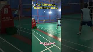 Badminton lagi gaes..//Edy zhembe #shorts