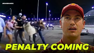 Joey Logano Is ABSOLUTELY Getting A Penalty From NASCAR For Post Race Antics