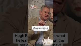 I love that an advisor on Downtown Abbey had a whole training on tea #HughBonneville #Douglas