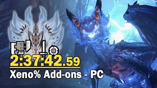 Switch Axe/Sword & Shield Speedrun - 2:37:42.59 MHW Xeno% with Add-ons