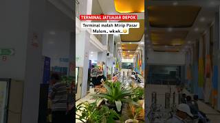 Terminal Jatijajar kok jadi gini.? perasaan bkn ini konsepnya