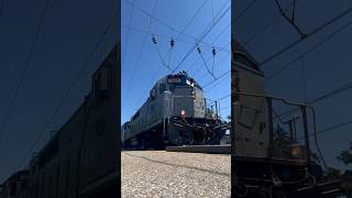 Surprise, Surprise! AMTRAK GP38 Pair on the Northeast Corridor