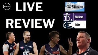 AFL 2024 | Carlton V Fremantle | Gather Round | Round 4 Review LIVE