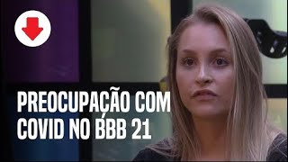 Caio e Carla Diaz sem sentir gosto e tosse de Camila geram preocupação