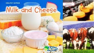 Healthy Eating Milk & Cheese Read Aloud Bedtime story for Babies, Toddlers, Preschool & Kindergarten